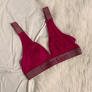 BOGO50% CK Pink Soft Bralette
